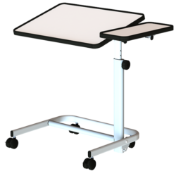 Rúmborð með hliðarplötu