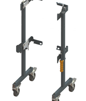 Lárétt flutningsvagn