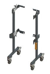 Lárétt flutningsvagn