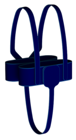 Öryggisbelti – 4 í 1 - Brjóstbelti & Grindarbelti
