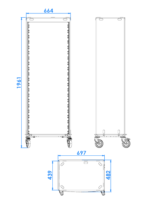 Skúffuskápur - þarf að útbúa