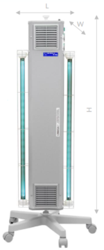 UV-C flæði sýklaeyðandi lampar - NBVE 110/110 RC